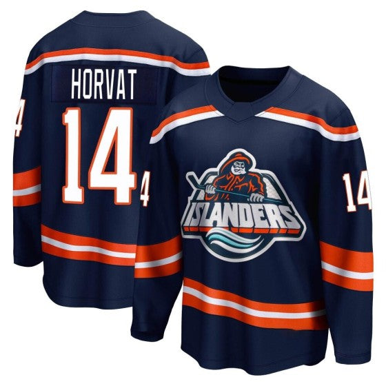 Bo Horvat New York Islanders #14 Navy Blue Hockey Jersey Adult Men's Sizes
