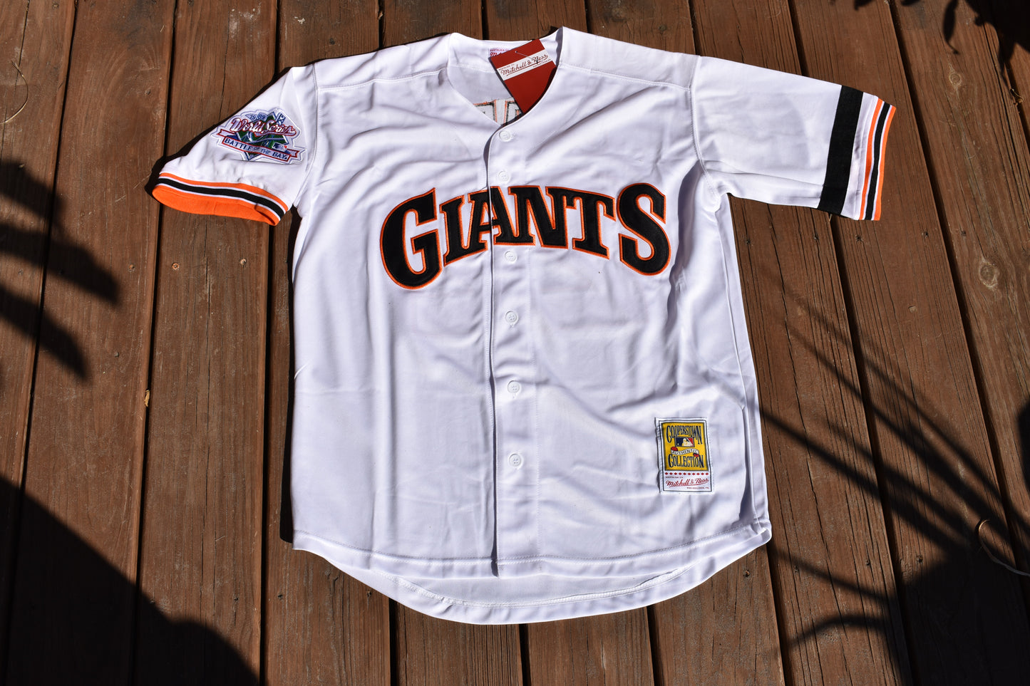 Will Clark San Francisco Giants White WS Baseball Jersey Adult Men's Sizes