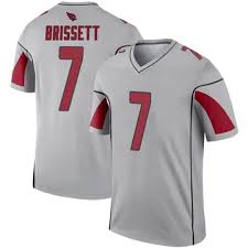 Jacoby Bissett Arizona Cardinals #7 Gray Football Jersey Adult Men's Sizes