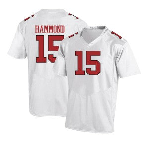 Will Hammond Texas Tech Red Raiders #15 White Football Jersey Adult Men's Sizes