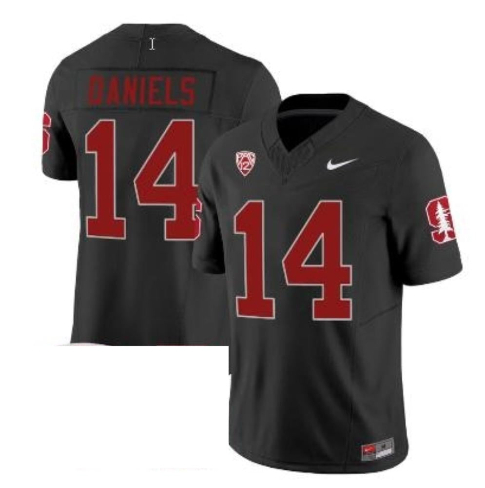 Ashton Daniels Florida State Seminoles #14 Black Jersey Football Jersey Adult Men's Sizes