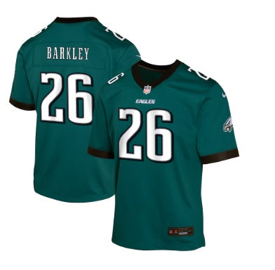 Saquon Barkley Midnight Green Philadelphia Eagles Football Jersey Adult Men's Sizes