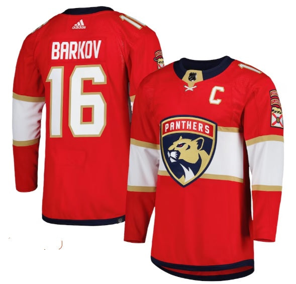 Aleksander Barkov Florida Panthers Red Hockey Jersey Adult Men's Sizes