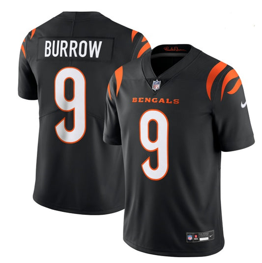 Joe Burrow Cincinnati Bengals Black Football Jersey Adult Men's Sizes