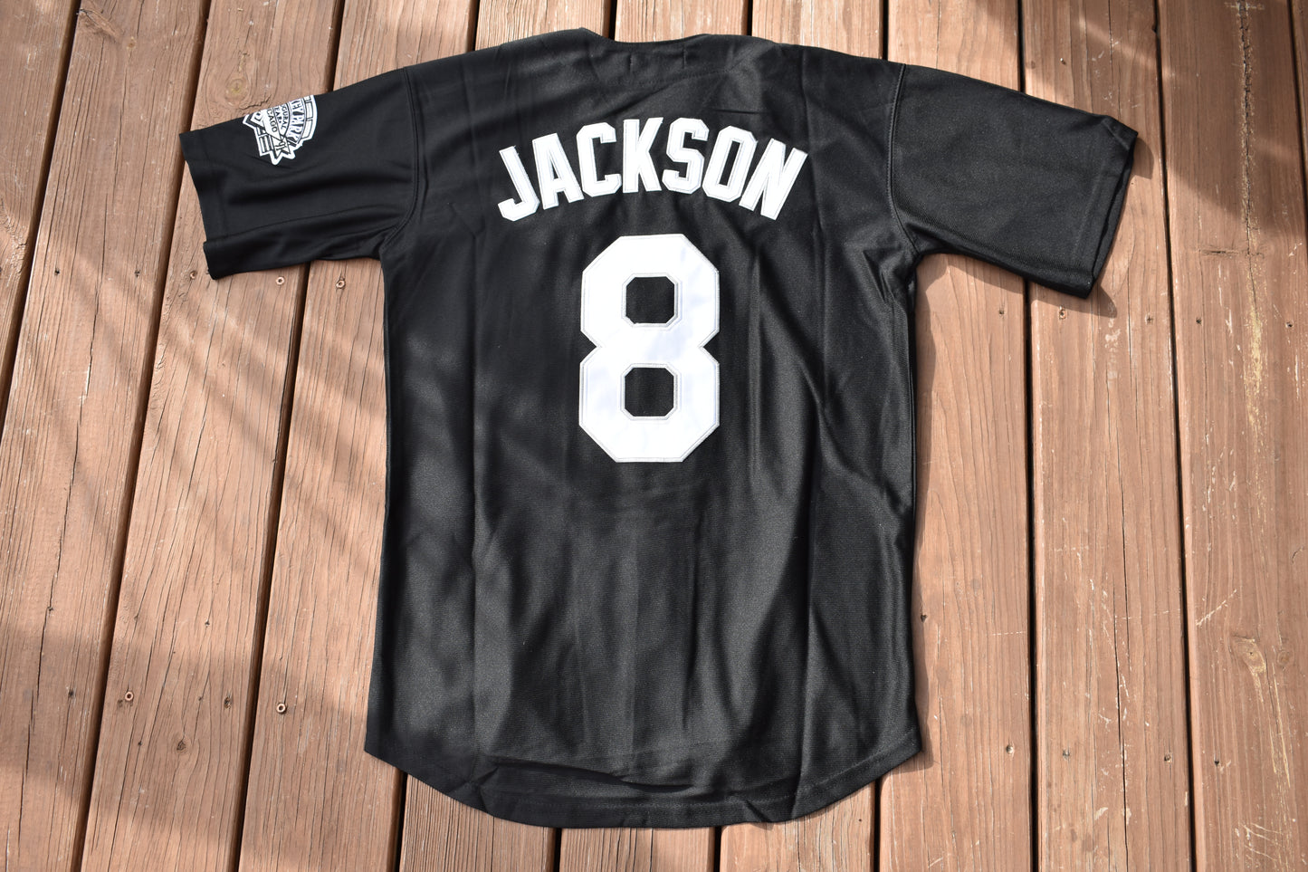 New! Bo Jackson Chicago White Sox Black Baseball Jersey Adult Men's Sizes