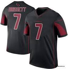 Jacoby Bissett Arizona Cardinals #7 Black Football Jersey Adult Men's Sizes