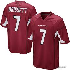 Jacoby Bissett Arizona Cardinals #7 Cardinal Red Football Jersey Adult Men's Sizes