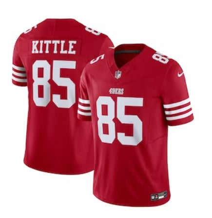 George Kittle San Francisco 49ers Red Home Football Jersey Men's Sizes