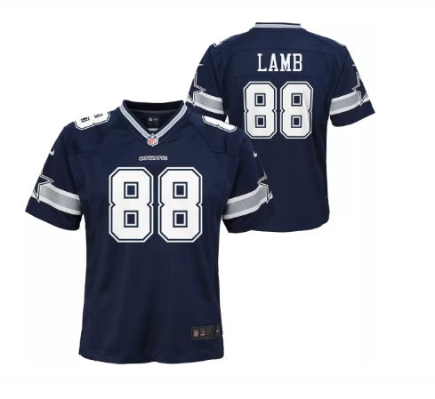 CeeDee Lamb Dallas Cowboys Blue Home Football Jersey Men's Sizes