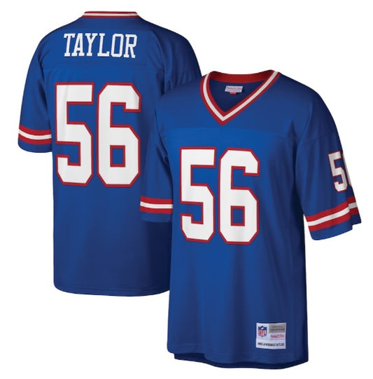 Lawrence Taylor #56 Buffalo Bills Blue Throwback Football Jersey Adult Men's Sizes