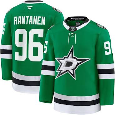 Mikko Rantanen Dallas Stars #96 Green Hockey Jersey Adult Men's Sizes