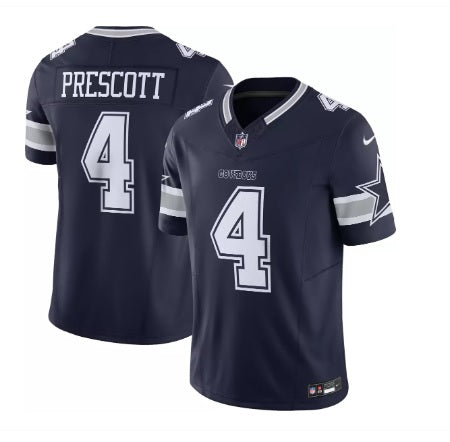 Dak Prescott Dallas Cowboys Blue Home Football Jersey Men's Sizes