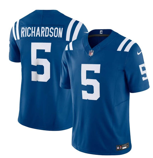 Anthony Richardson #5 Indianapolis Colts Blue Football Jersey Adult Men's Sizes