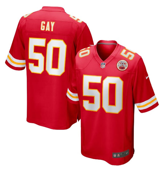 Willie Gay Kansas City Chiefs Red Home Football Jersey